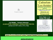 Tablet Screenshot of losroldanweb.com.ar